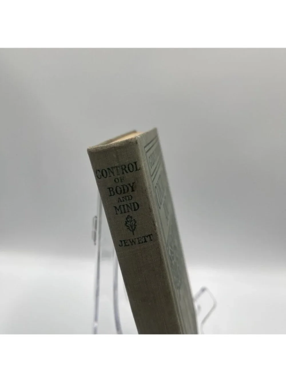Gulick Hygiene Series Control Of Body And Mind 1908 frances Jewett Hardcover